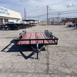 New 6 1/2 x 16 utility trailer