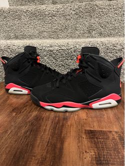 Air Jordan 6 Retro Infrared Salesman 2026 Men’s Size 12.5 (SKU: CT8529-001)