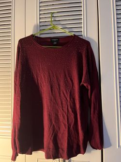 Liz Claiborne Red Sweater