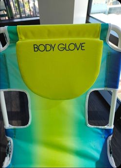 NEW Body Glove Folding Beach Chair in BOX + Tags