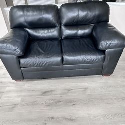 Leather couch