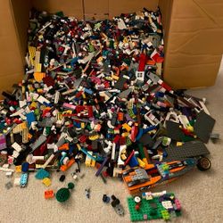 Big Box Of Legos mixed 