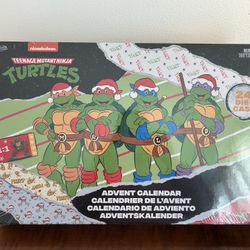 Teenage Mutant Ninja Turtles TMNT Die Cast Advent Calendar
