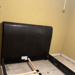 Queen Bed frame and headboard
