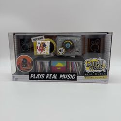 MGA's Miniverse Real Music Record Player Mini Collectibles Mini Playable Record