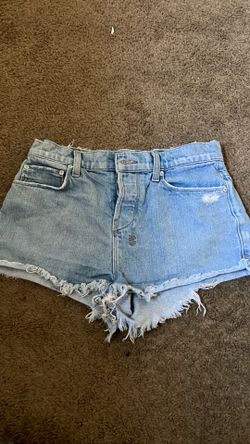 Denim shorts size 25