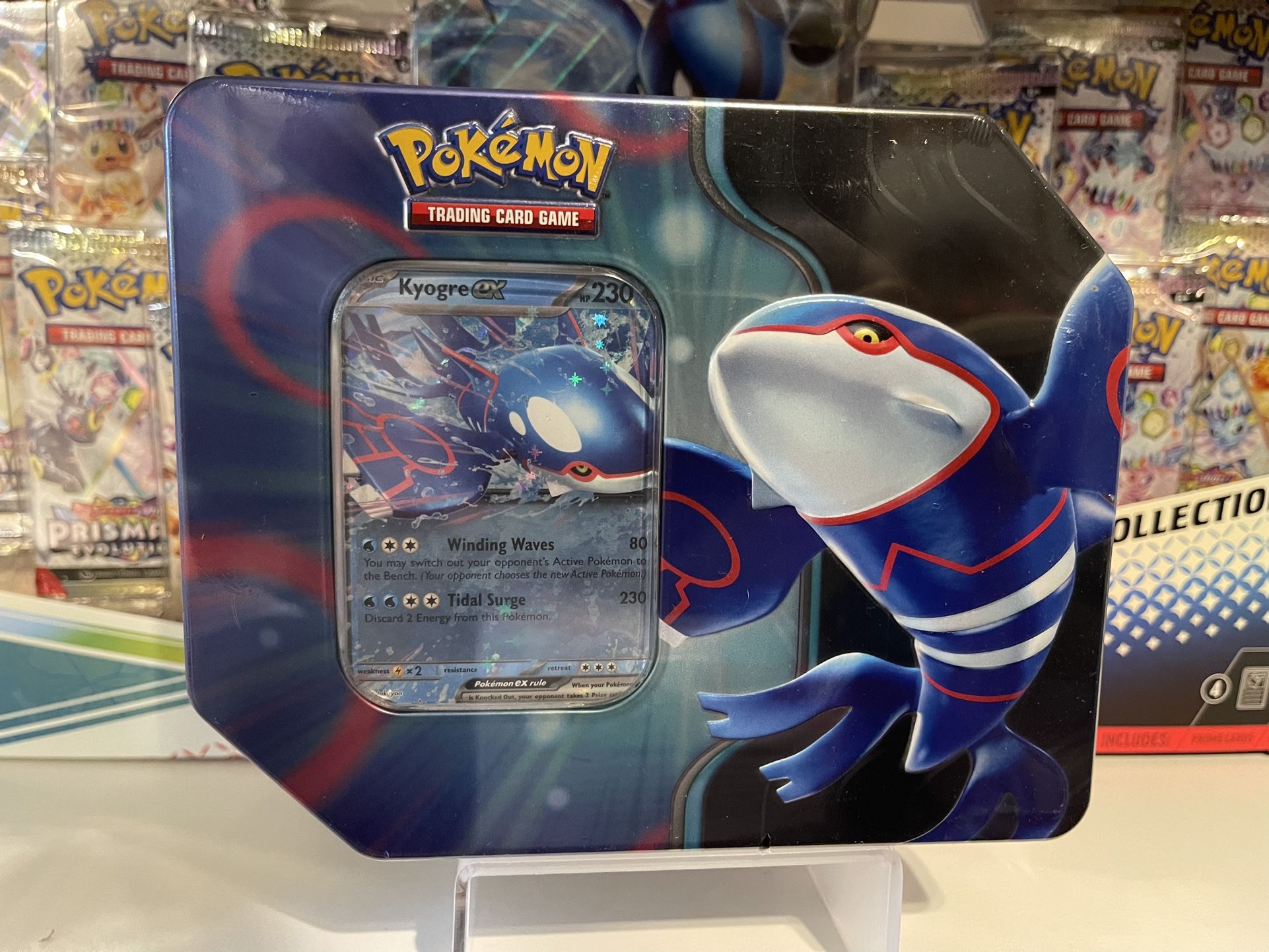 Kyogre EX Tin Pokemon
