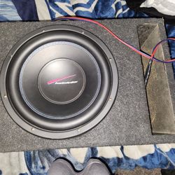 12" Sub And Box 