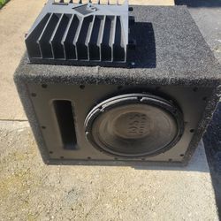 10 Inch Boss Box With Amp