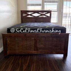 Queen Bed And Mattress 