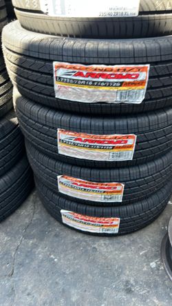 LT225/75/16 arroyo  New Tires Set Of 4 Installed And Balanced Set De 4 Llantas Instaladas Y Balanceadas