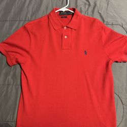 Ralph Lauren Red Polo Shirt