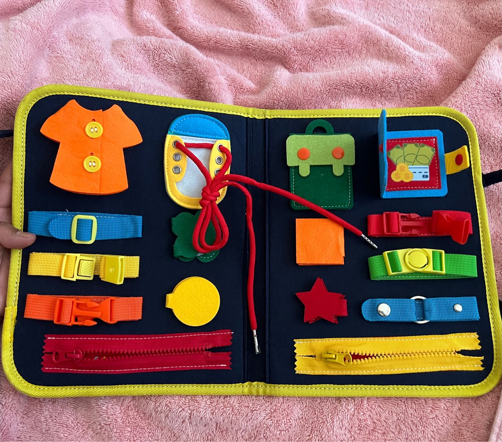 Baby’s activity book