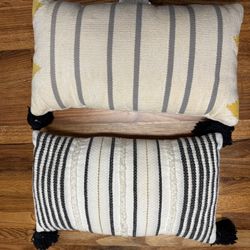 Two Rectangle Throw Pillows