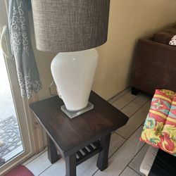 Lamp And End Table 