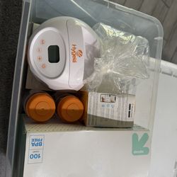 Nursing pads and pump