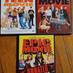 3 Movie Lot Comedy Shows Another Teen Epic Date Parody Fun Family