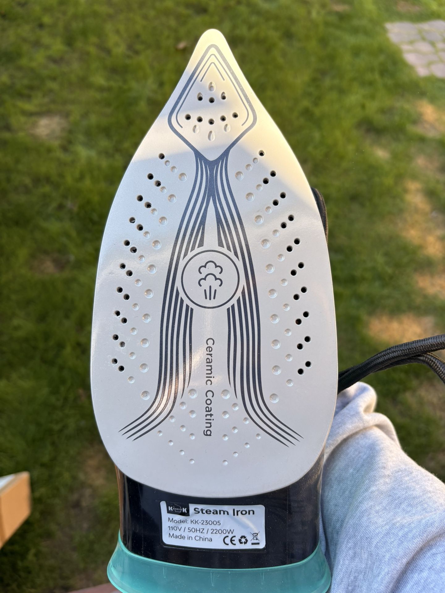 Steam Iron With Ceramic Coated 