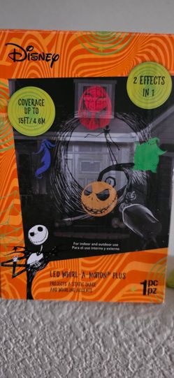 Nightmare before Christmas projection light