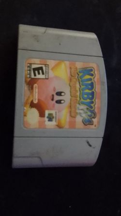 Nintendo 64  Kirby game