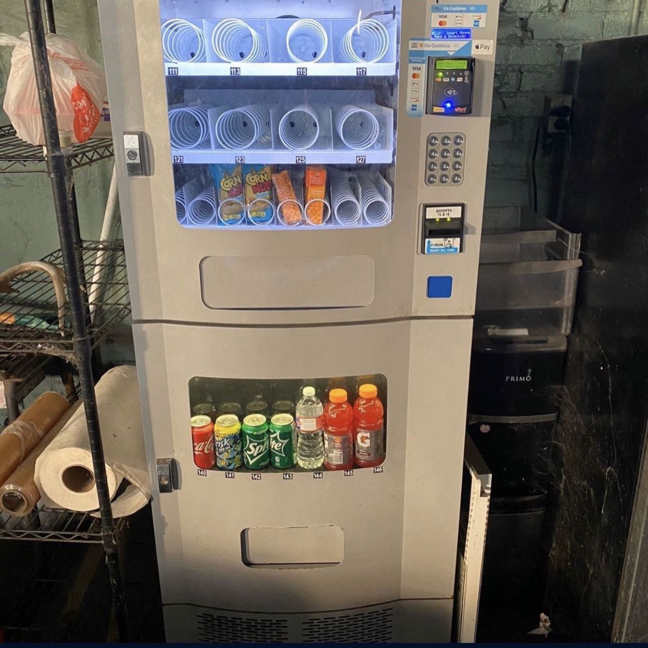 SEAGA Vending Machine 2in1 (2020 Model)