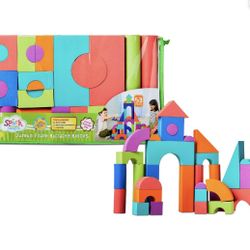 Jumbo Foam Building Blocks 53 Pieces