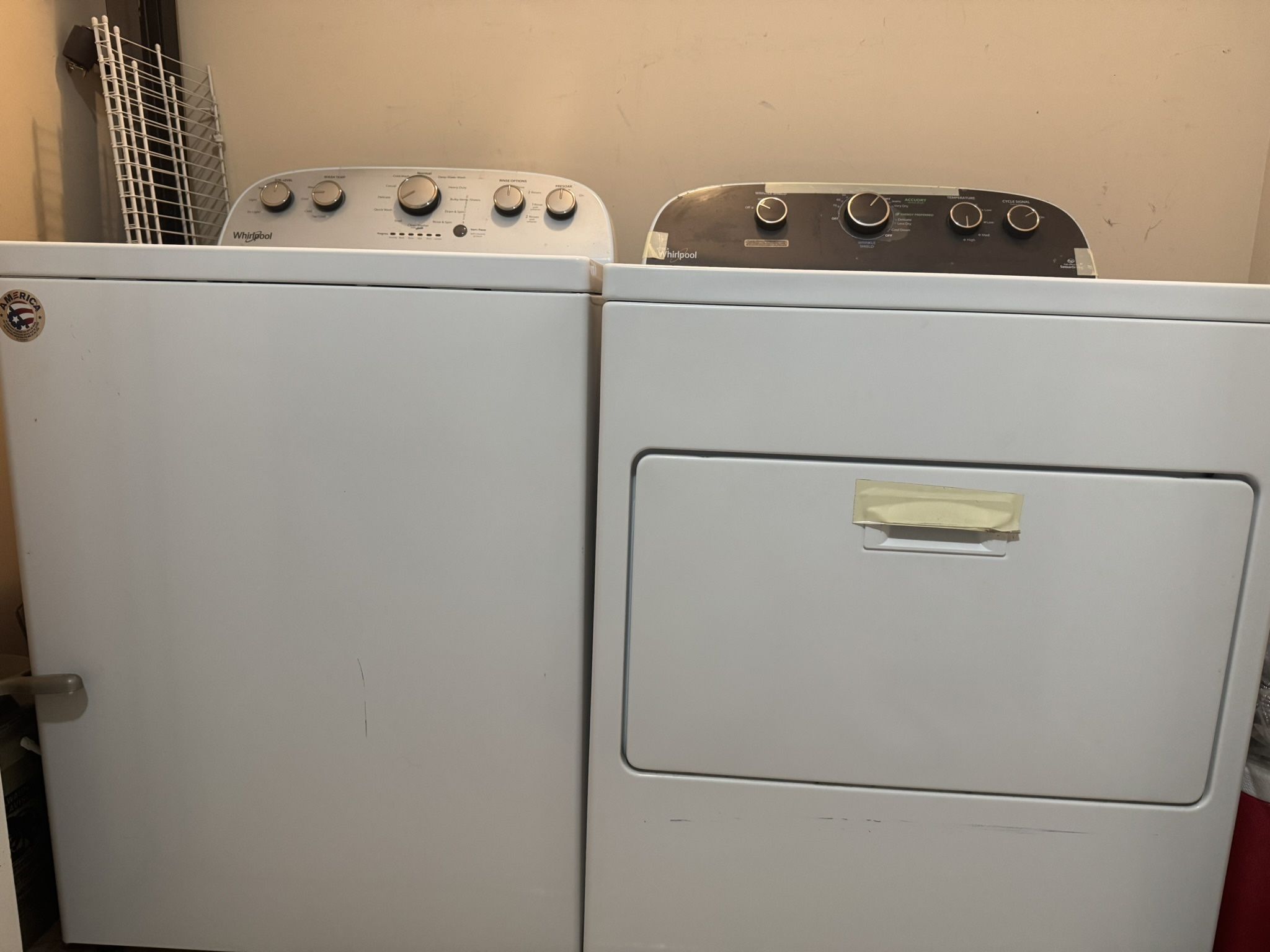 Washer And Dryer