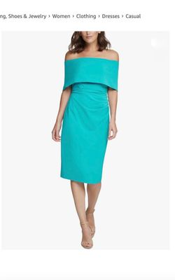 Vince Camuto Off the Shoulder Sheath Dress