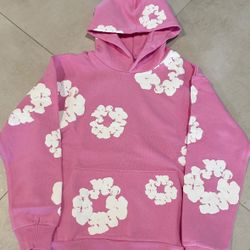 Denim Tears Hoodie Pink