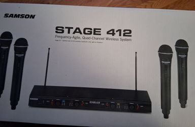 Samson wireless mic system