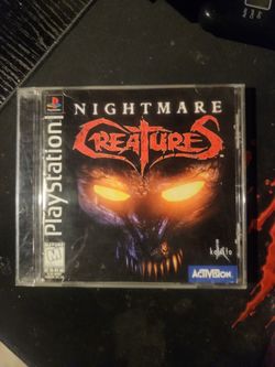 NIGHTMARE CREATURES PS1