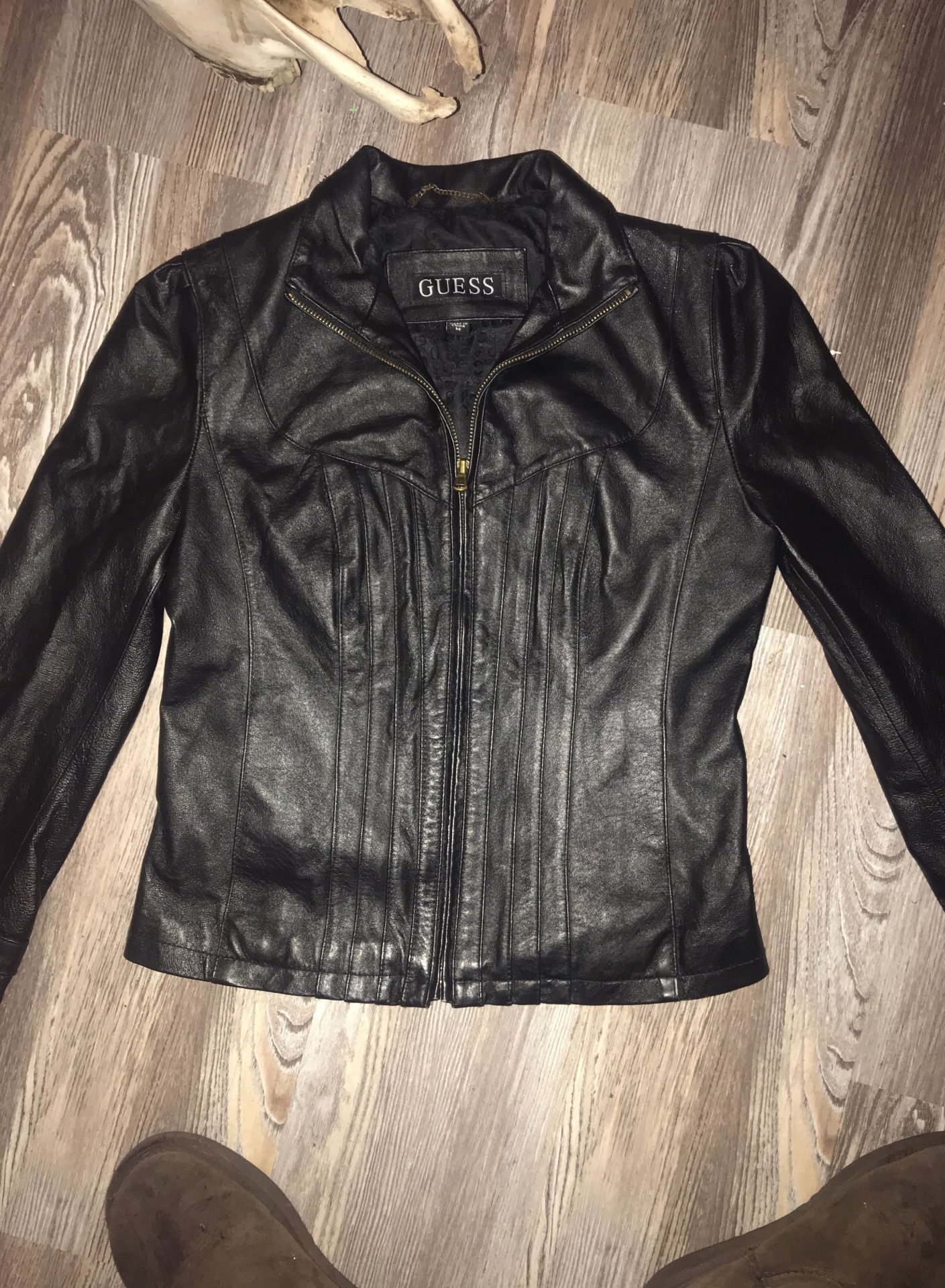 Guess Genuine Leather Jacket
