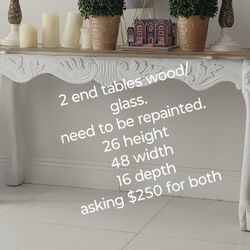 2 End Tables Need To Be Redone 2 For $250