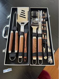 BBQ/Grill tool set and case