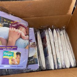 Box Of Many Diapers ! Must Go Accepting Best Offer 