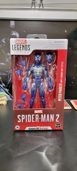 MINT MARVEL LEGENDS -Series Gamerverse Peter Parker Anti-Venom Suit Spiderman Figure!