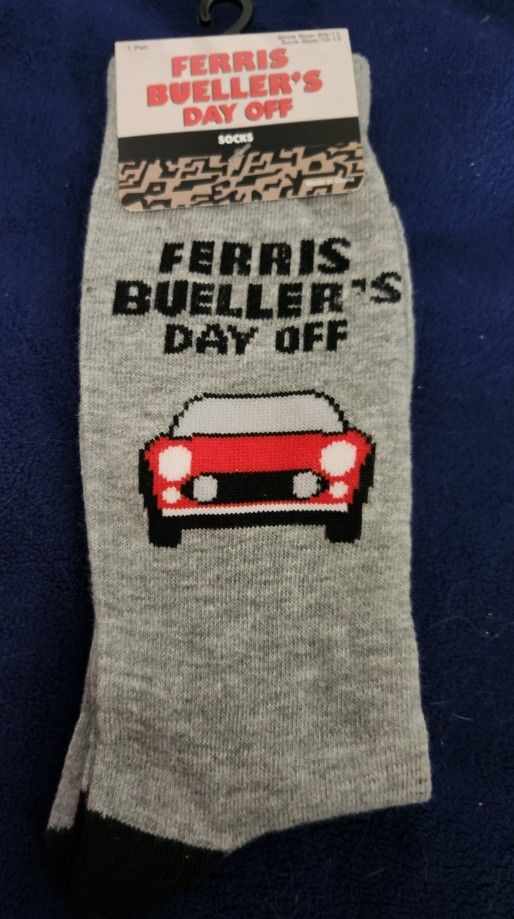 Adult Ferris Buellers Day Off Socks