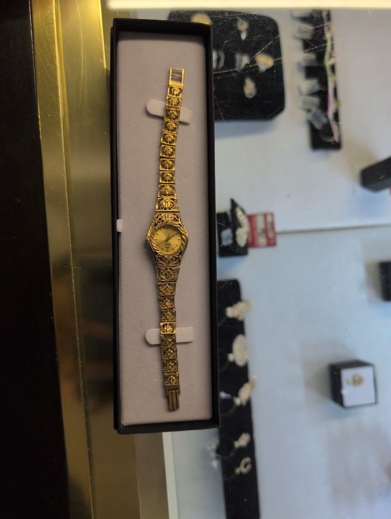 14 K Gold Seiko Watch