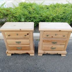 2 Night Stand Dressers Both For $60 Cash Firm