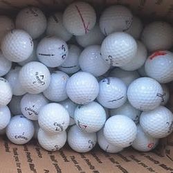 100 Callaway Warbird, Superhot, Hex Tour, Diablo Mix Grade 'B' Golf Balls
