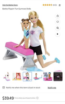Barbie Flipin’ Fun Gymnast Doll