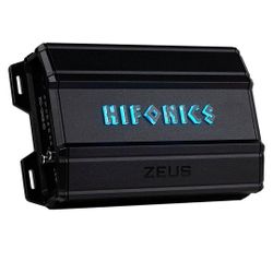 Hifonics Zeus Delta 1,350 Watt Compact Mono Block Nickel Plated Mobile Car Audio Amplifier with Auto Turn On Feature, ZD-1350.1D, Black