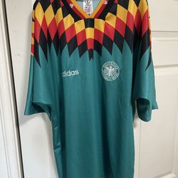 1994 Germany Adidas Away Football Kit Soccer Jersey Mens XL