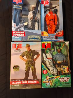 GI JOE Action Figures Lot of 4