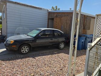 Hyundai Accent Black Sedan