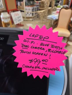 Acer Laptop 32G HD With 1TB Storage