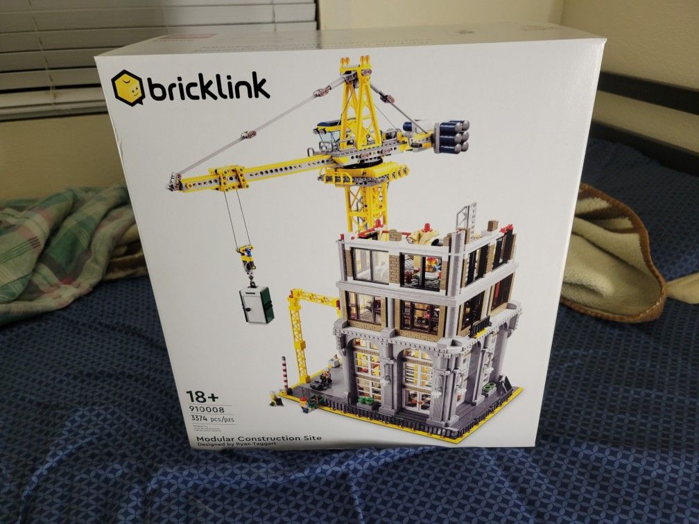 Lego Bricklink Designer Program Set Modular Construction Site