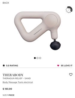 New Theragun massage gun