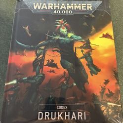 WARHAMMER 40,000 Drukhari Codex