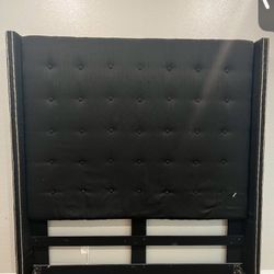 Black bedframe 6ft+